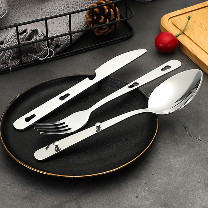 3pcs/set Peralatan Makan Porta - Quechua Camping Cooking Set ulasan dan harga