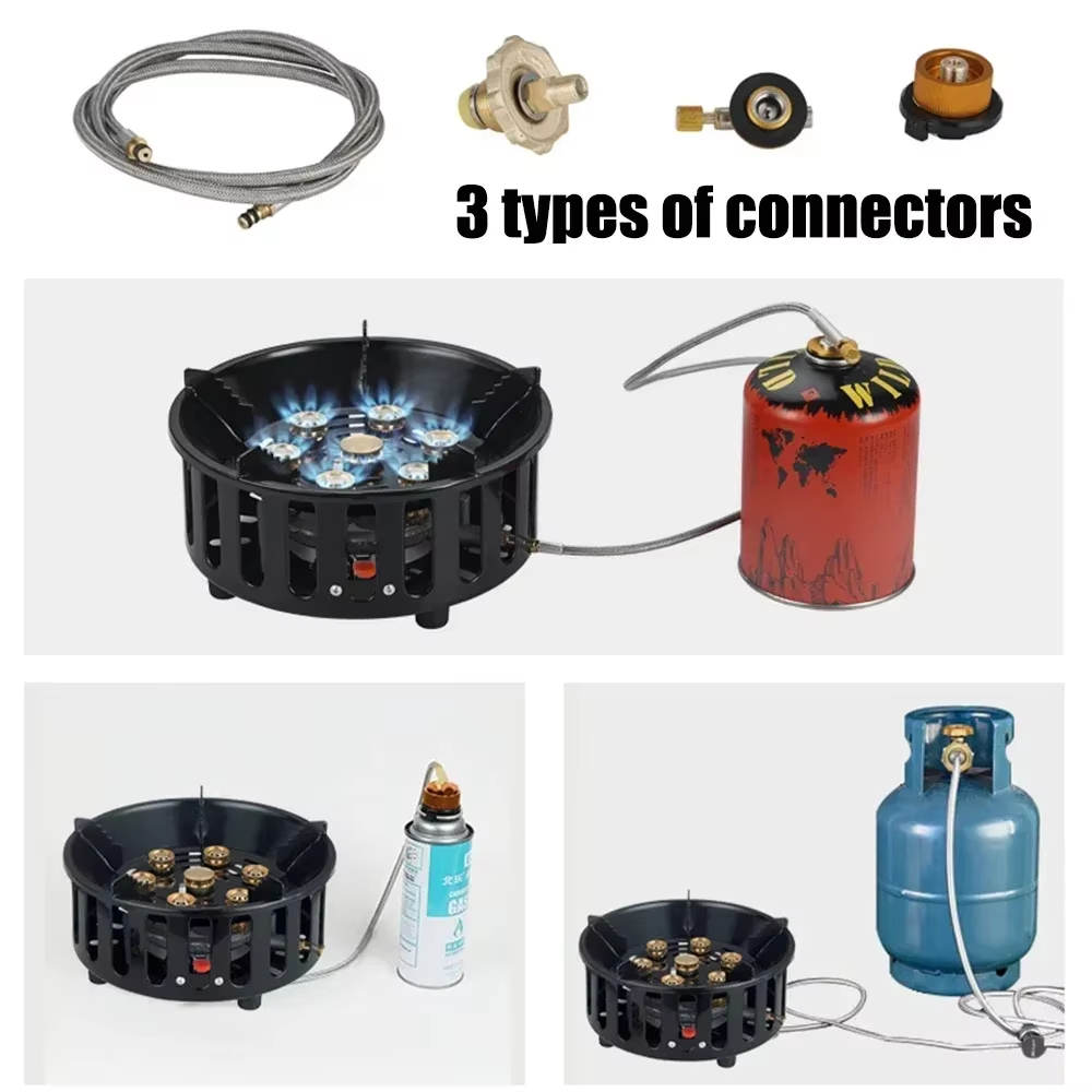 21000W 7-Core Kompor Camping D - Camping Cooking Butane ulasan dan harga