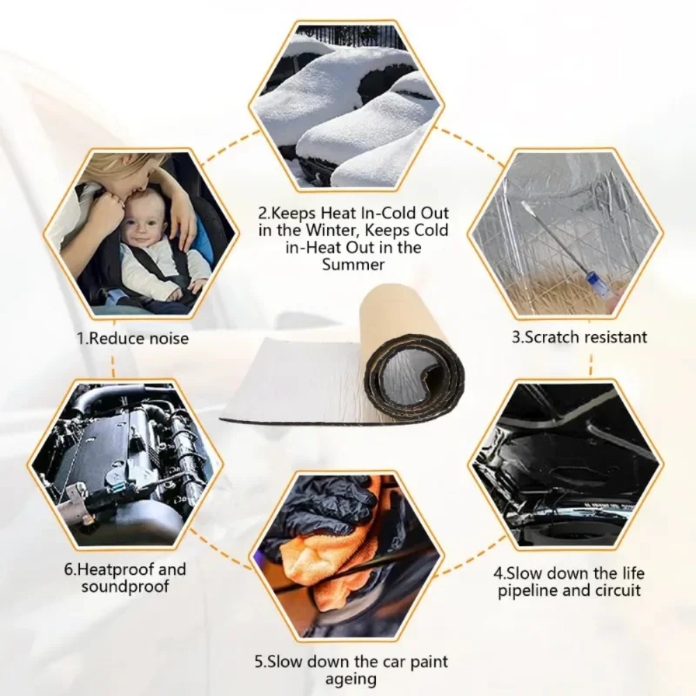 Mat Peredam Suara Mobil Ekstra - Aluminum Foil Heavy Duty ulasan dan harga