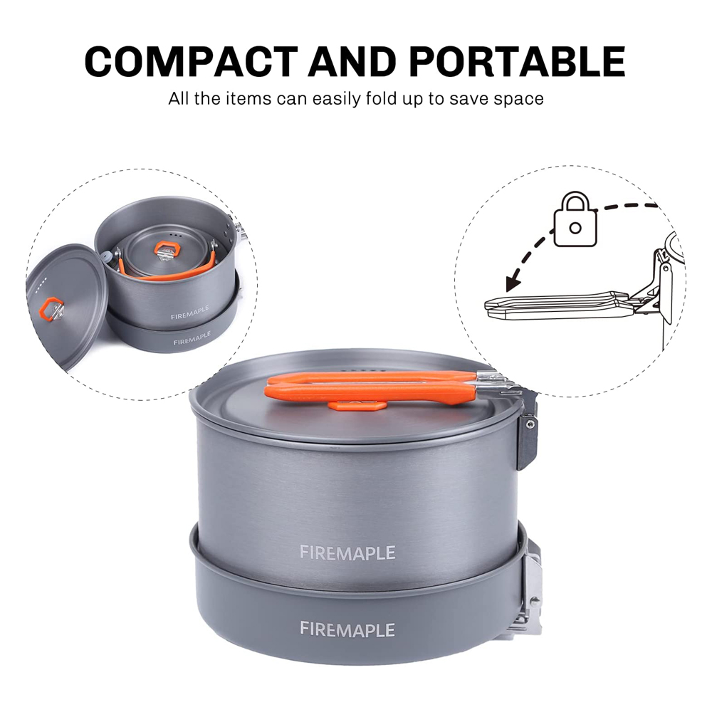 Peralatan Masak Berkemah Maple - Quechua Camping Cooking Set ulasan dan harga