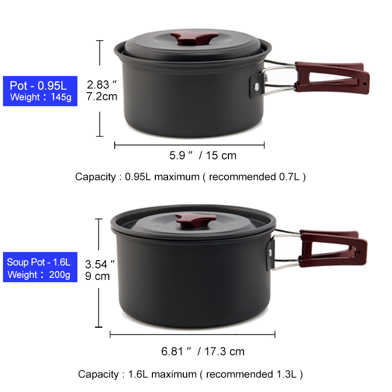 Villiea Set Peralatan Masak Be - Quechua Camping Cooking Set ulasan dan harga