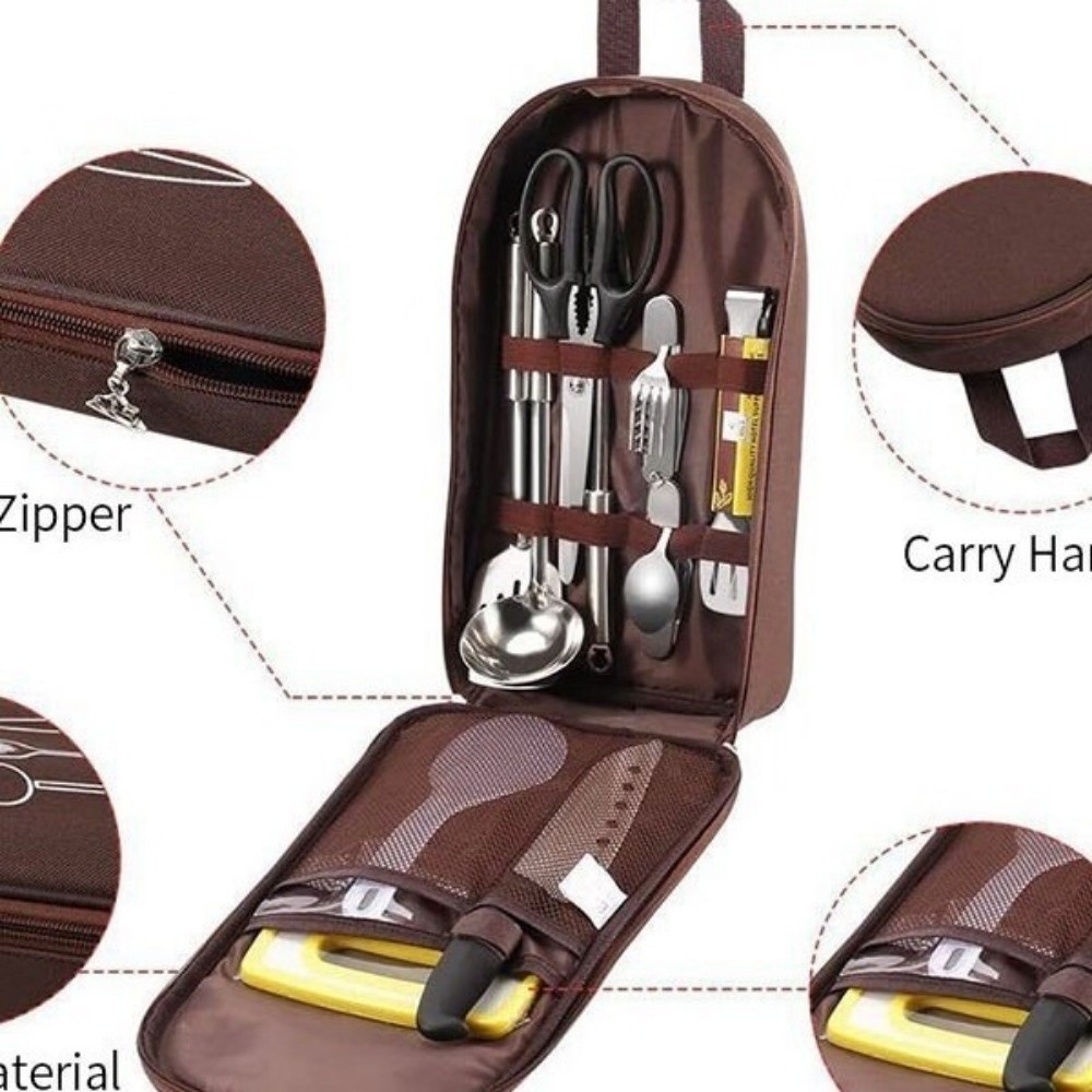 Tas Peralatan Masak Camping Ka - Camping Cooking Utensils Storage ulasan dan harga