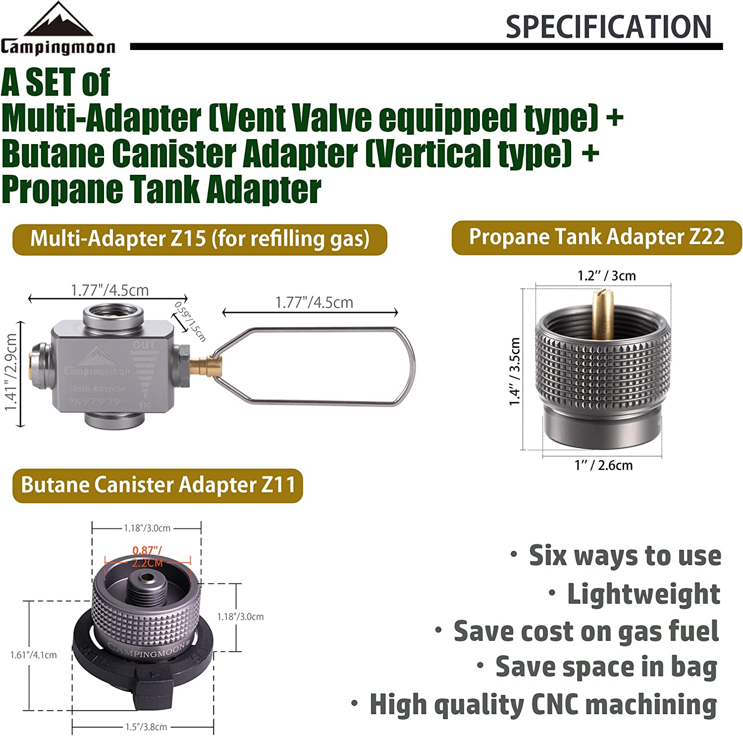 Adaptor kompor Gas, penghemat  - Camping Cooking Butane ulasan dan harga