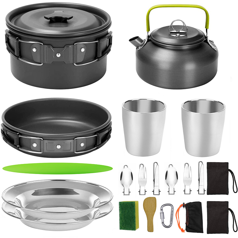 1 Set Peralatan Masak Luar Rua - Camping Cooking Cup ulasan dan harga