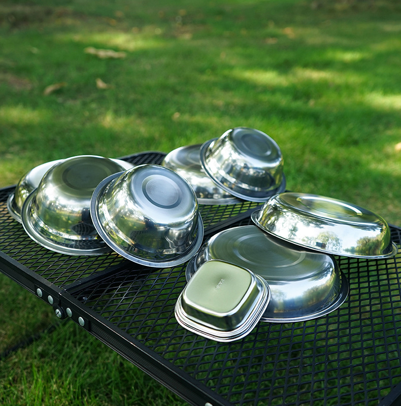 Set Perlengkapan Makan Portabe - Camping Cooking And Dining Set ulasan dan harga