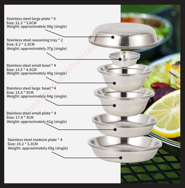 Set Perlengkapan Makan Portabe - Camping Cooking And Dining Set ulasan dan harga