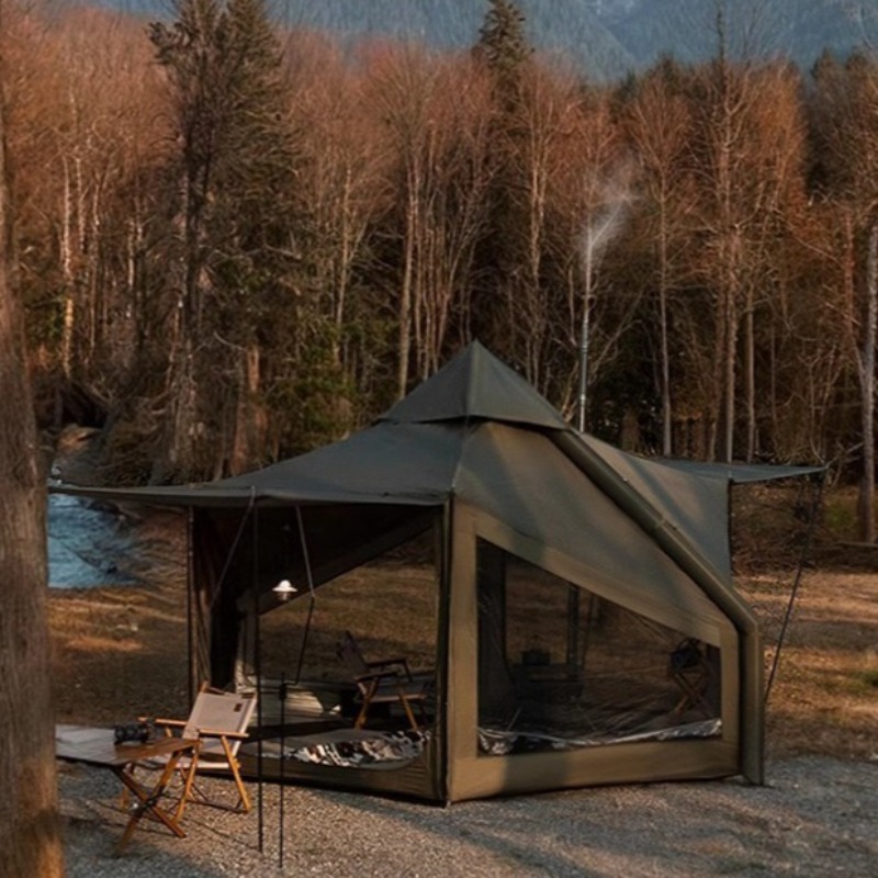 Tenda Tiup Keluarga untuk Wisa - Camping Cooking Tent ulasan dan harga