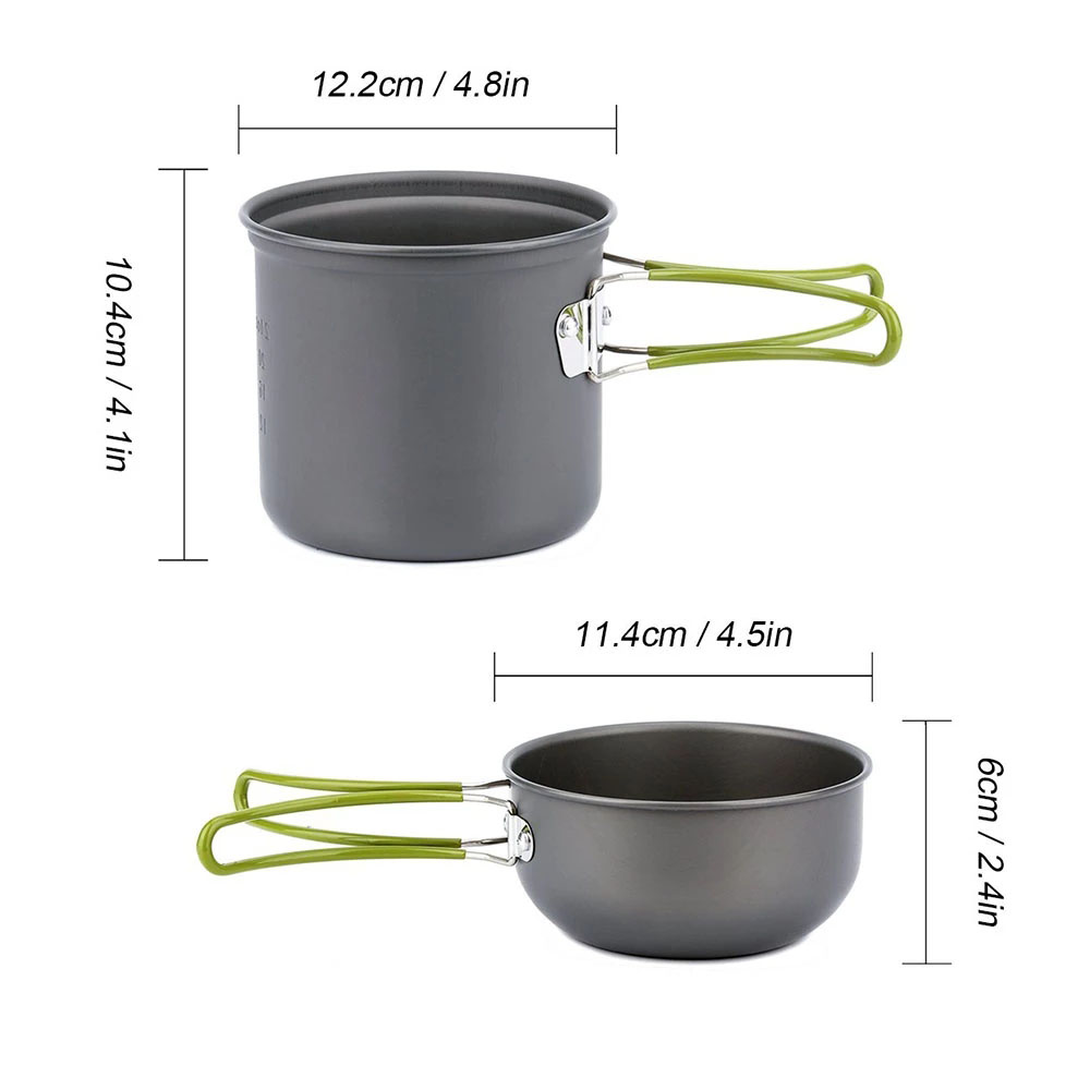Kit Peralatan Masak Berkemah d - Camping Cooking Tool Set ulasan dan harga