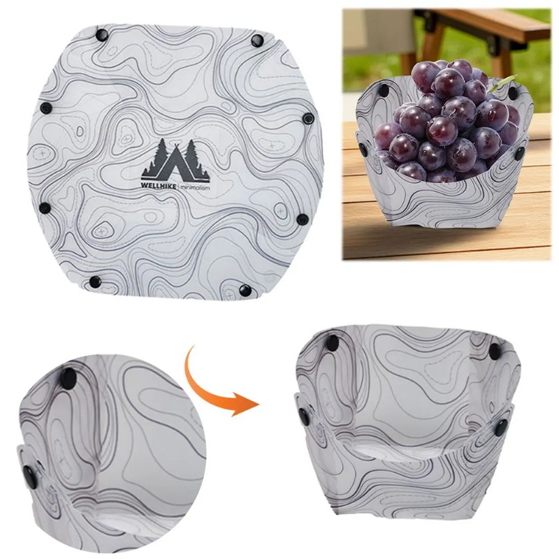 Peralatan Makan Berkemah Lipat - Camping Cooking Tool Set ulasan dan harga